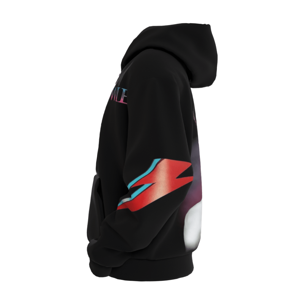 Aladdin Sane Black Zip - 23point5 Shop
