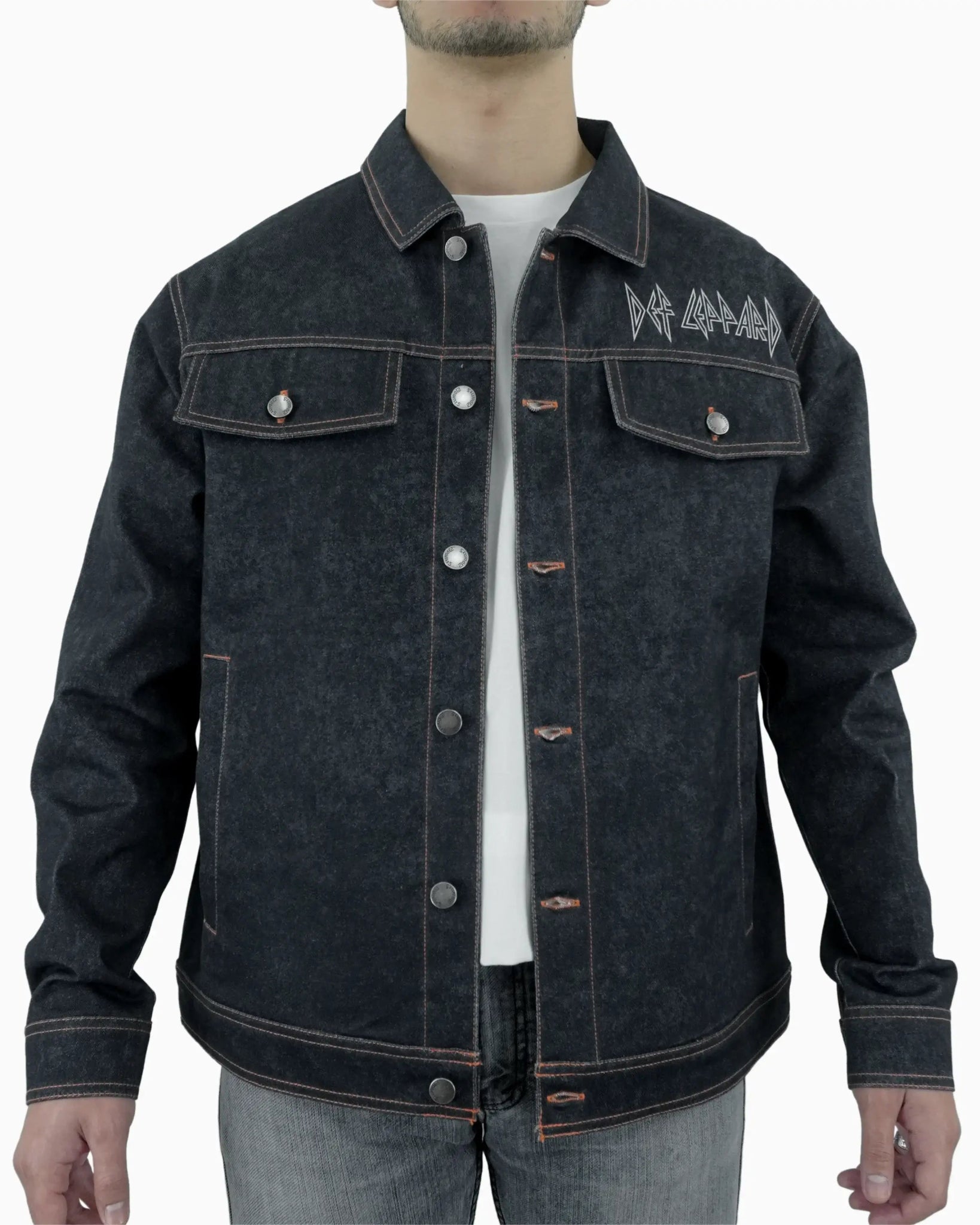 Def Leppard Group Denim Jacket - 23point5 Shop