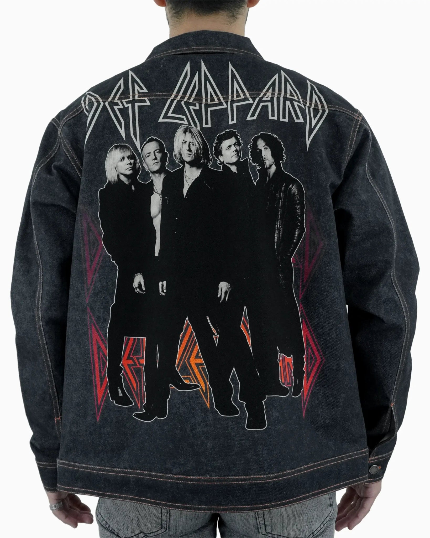 Def Leppard Group Denim Jacket - 23point5 Shop