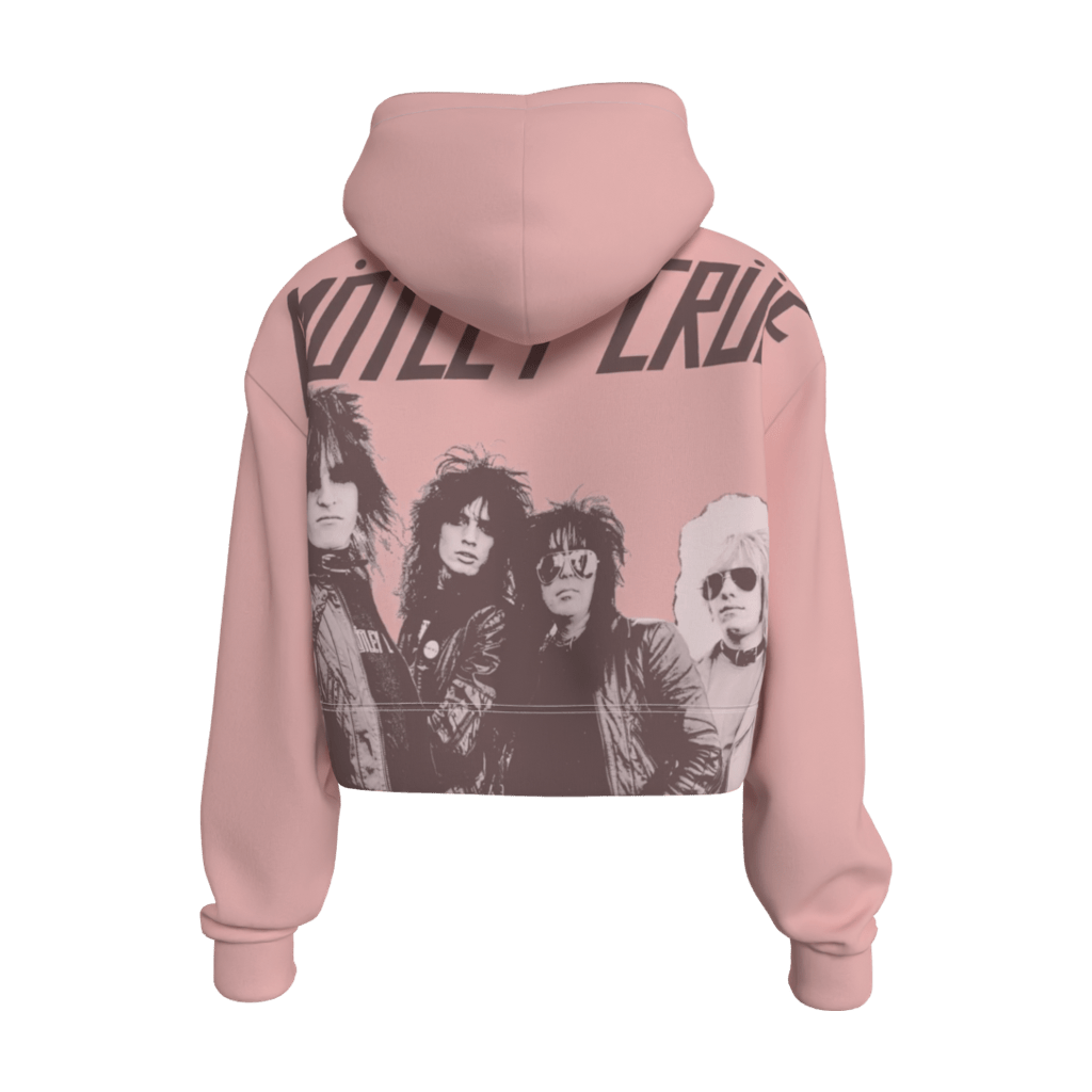 Motley Crue Crop Hoodie - 23point5 Shop