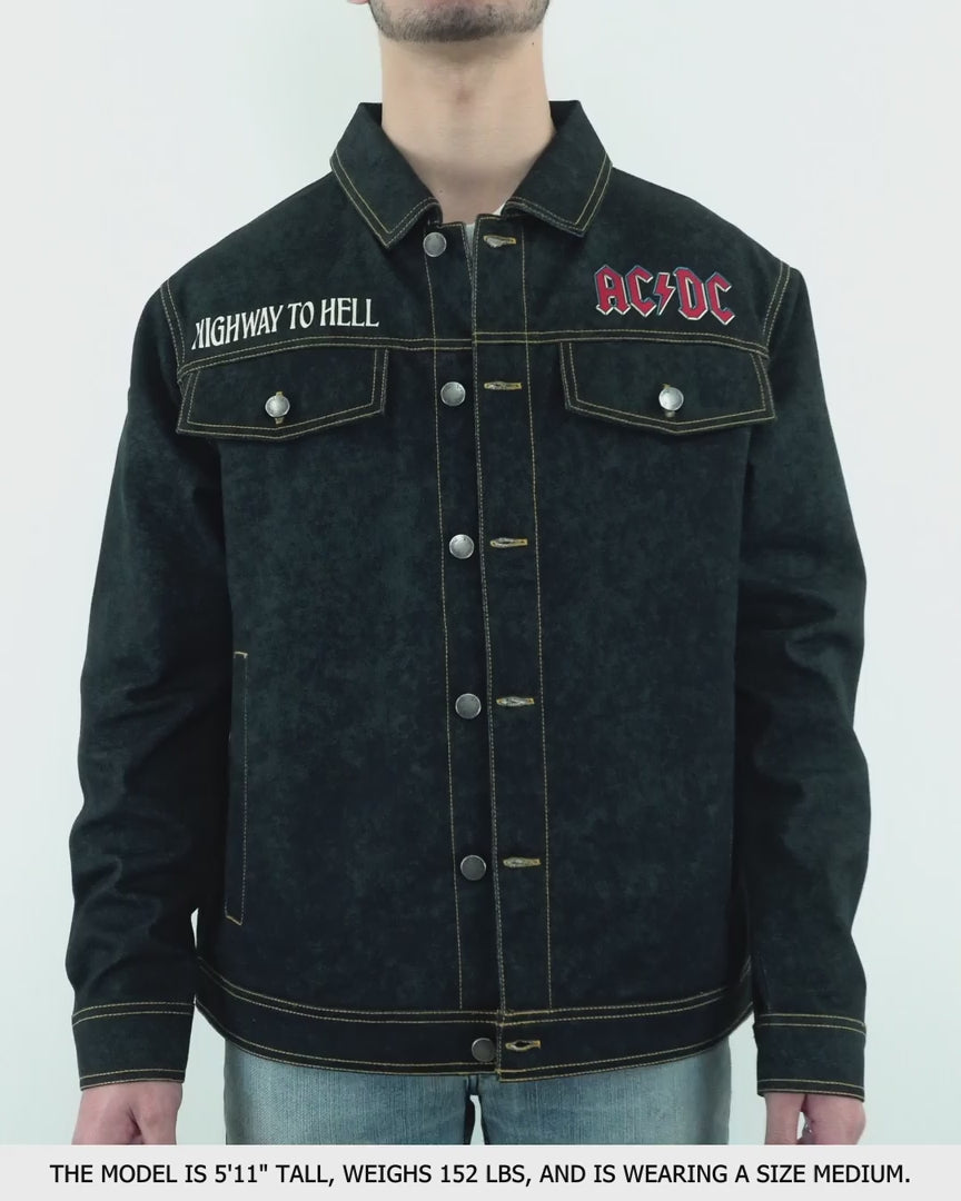 Load video: Highway Denim Jacket