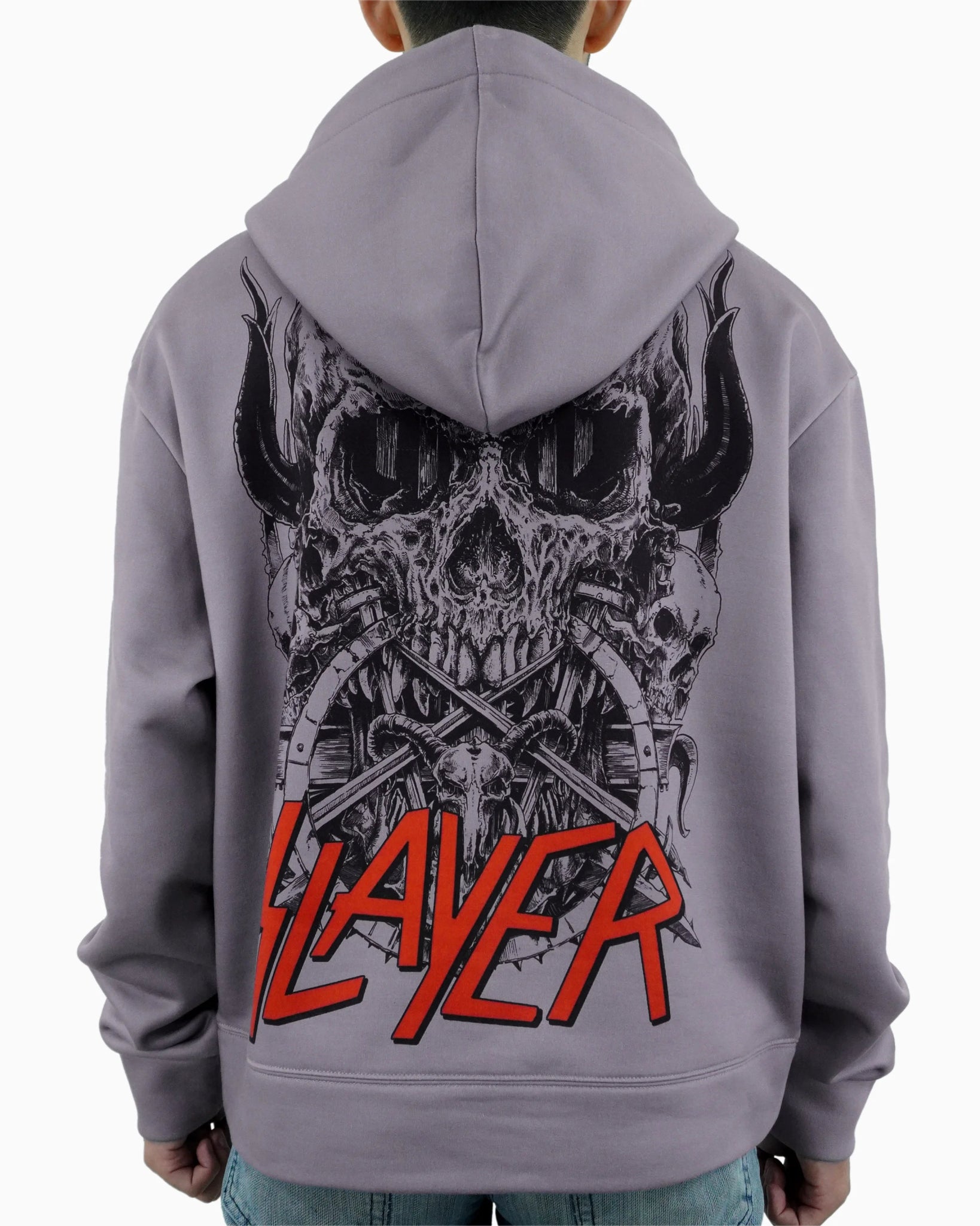 Skull and Horns Hoodie V2 - 23point5 Shop