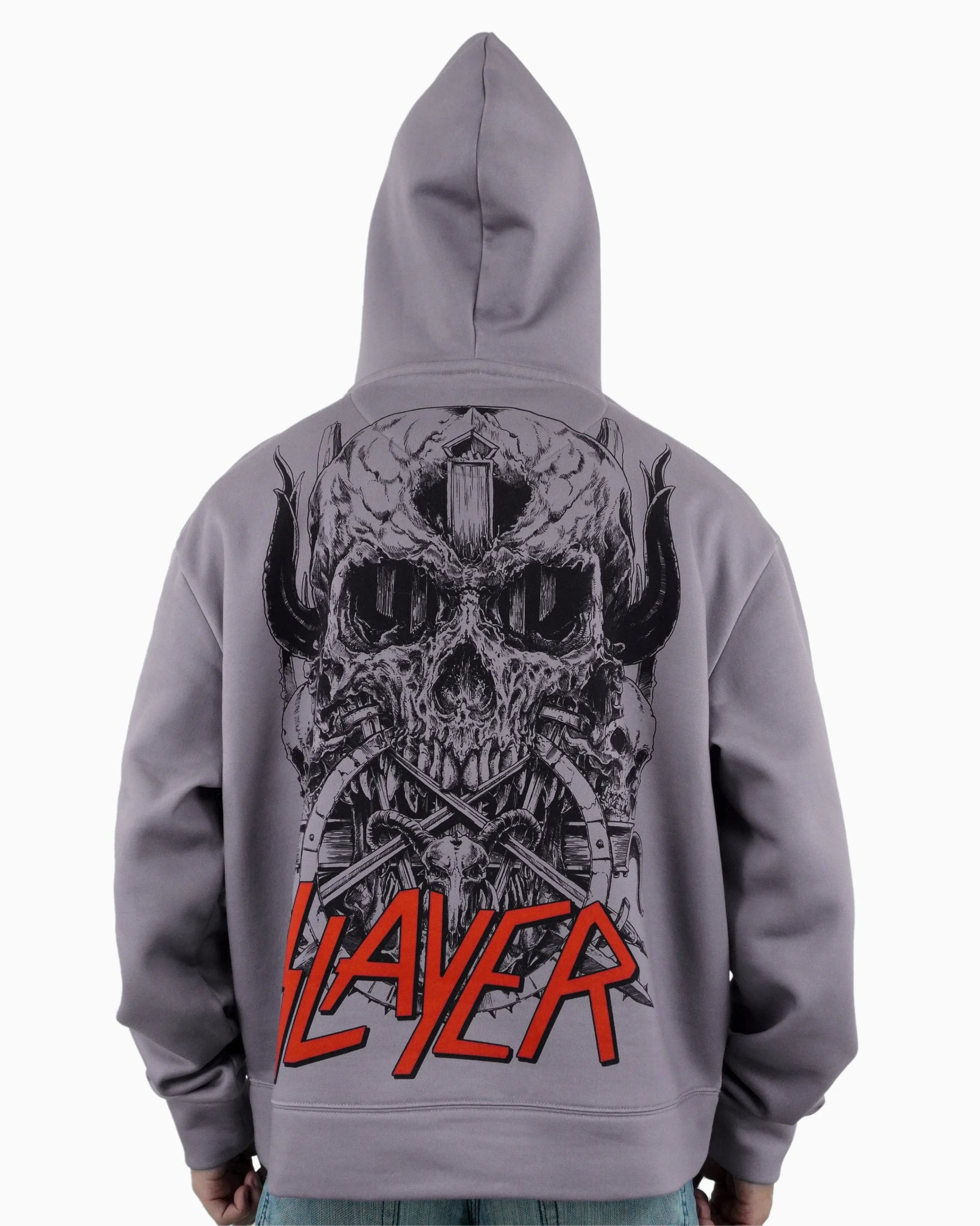 Skull and Horns Hoodie V2 - 23point5 Shop