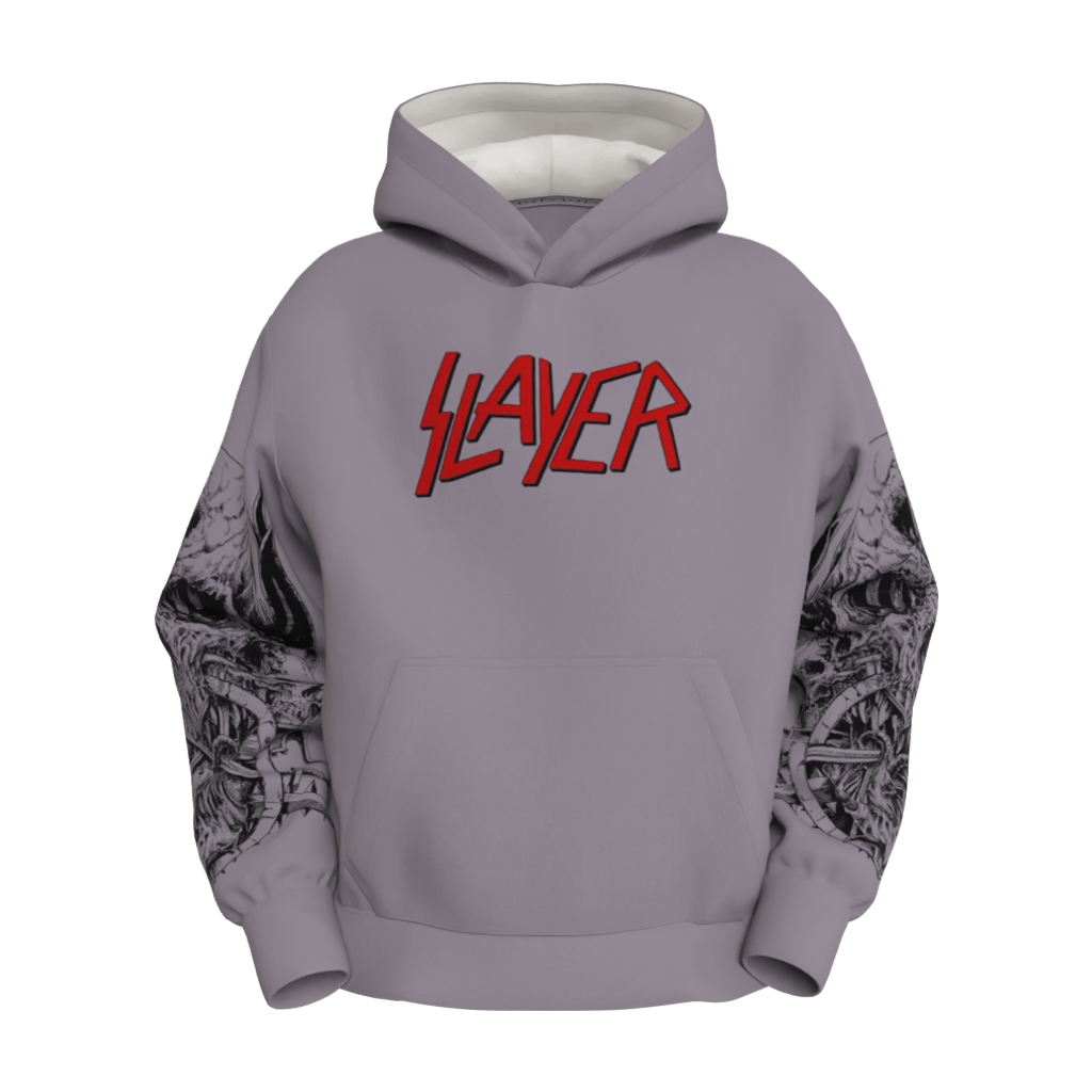 Slayer Skull and Horns Hoodie - 23point5 Shop