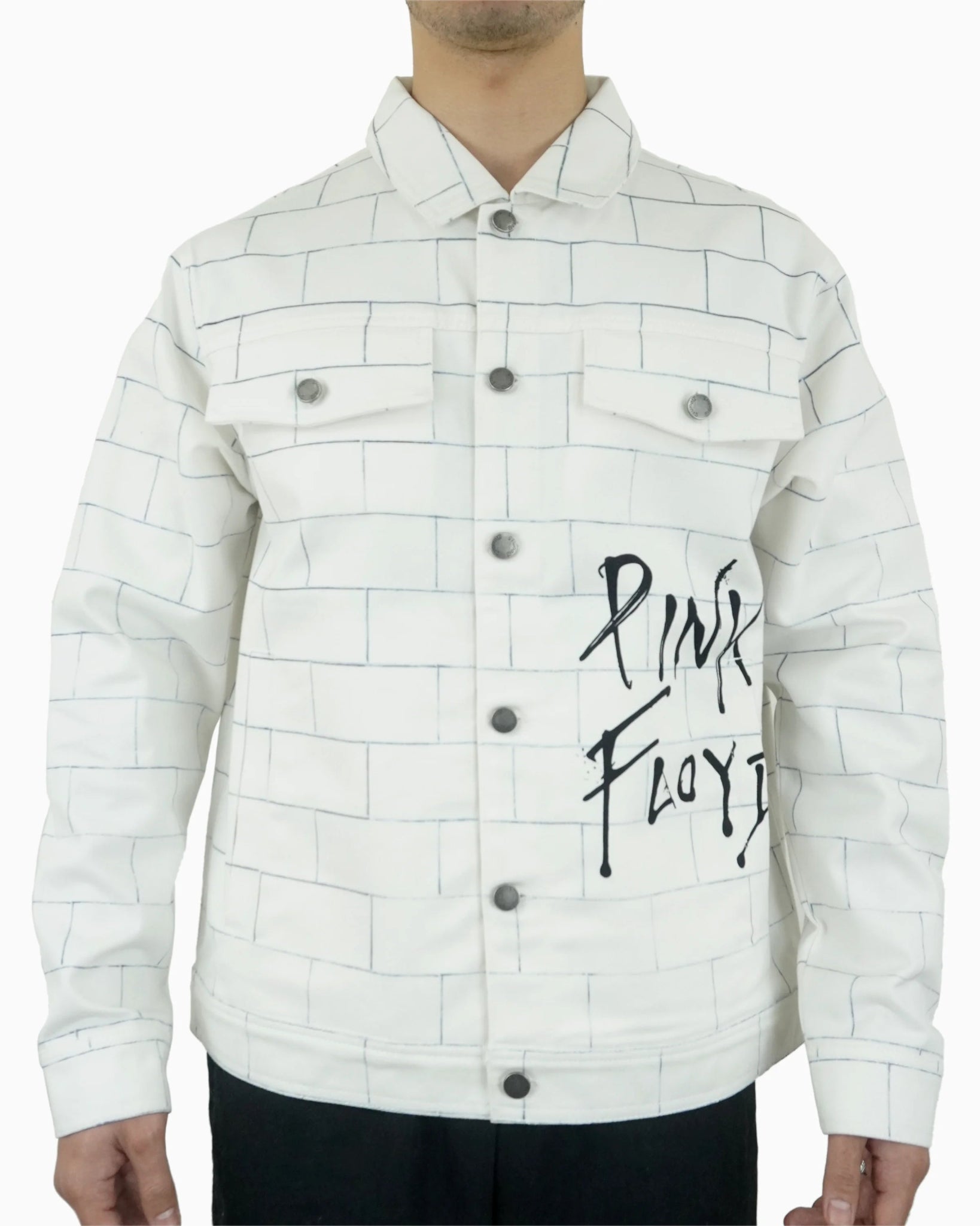 The Wall White Denim Jacket - 23point5 Shop