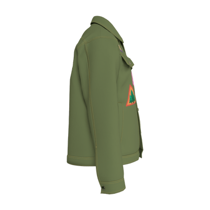 Adventure Club Olive Denim Jacket - 23point5 Shop