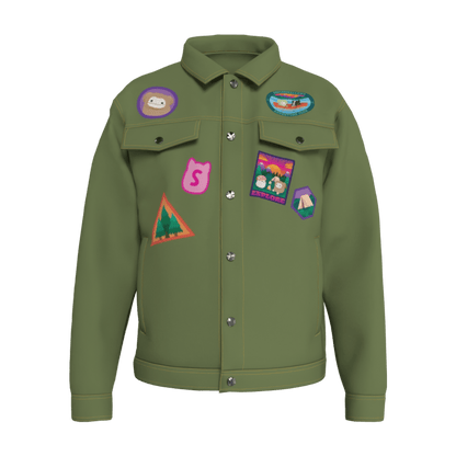 Adventure Club Olive Denim Jacket - 23point5 Shop