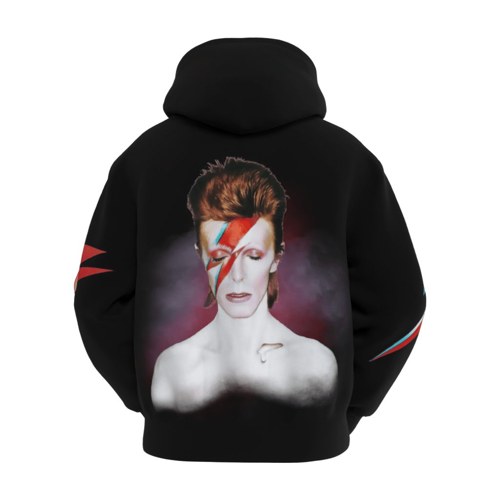 Aladdin Sane Black Hoodie - 23point5 Shop