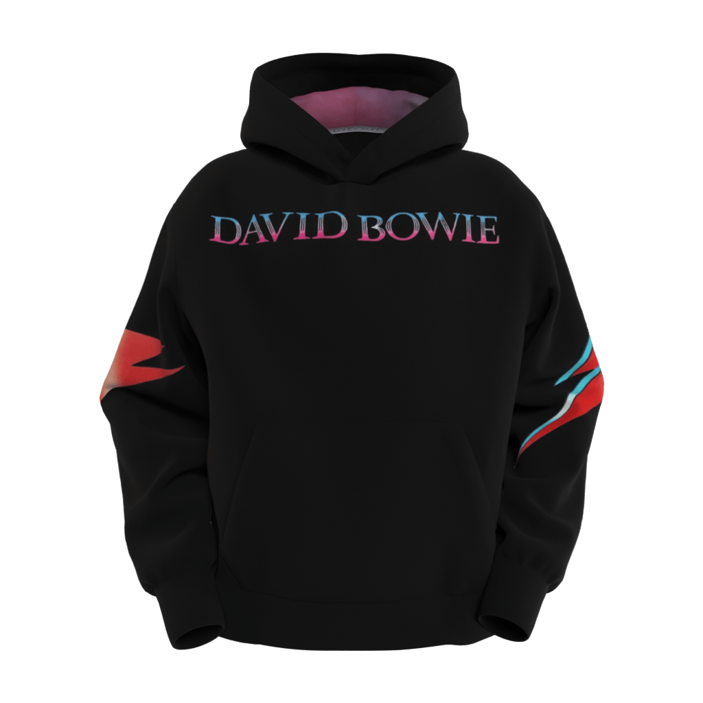 Aladdin Sane Black Hoodie - 23point5 Shop