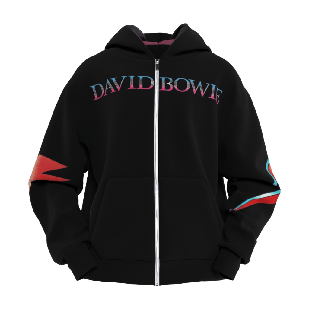 Aladdin Sane Black Zip - 23point5 Shop