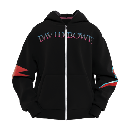 Aladdin Sane Black Zip - 23point5 Shop