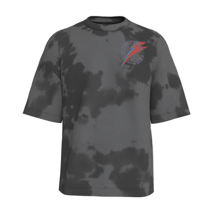 Aladdin Sane Gray Oversized Tee - 23point5 Shop