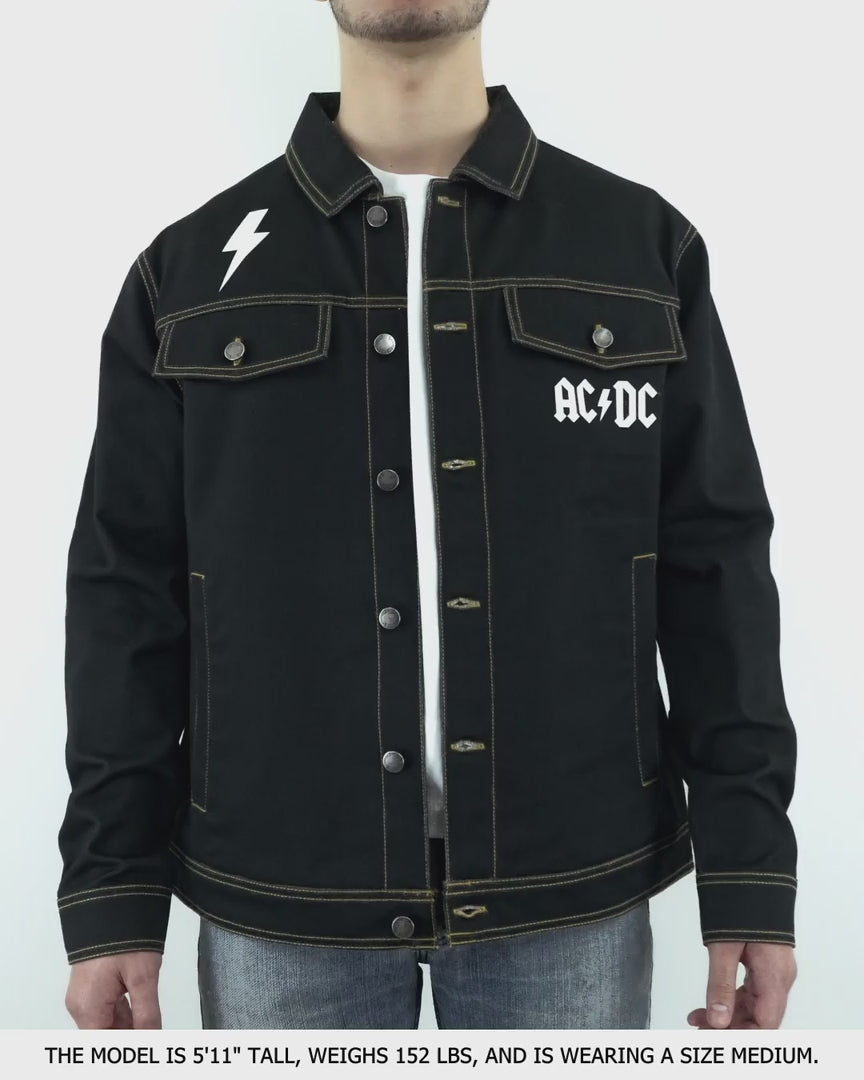 Load video: Beware Denim Jacket