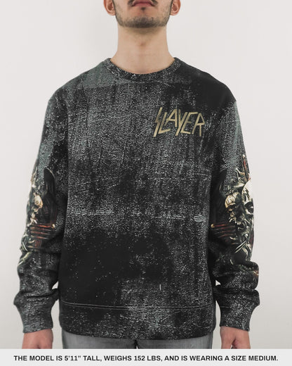 Skulls Distressed Crew