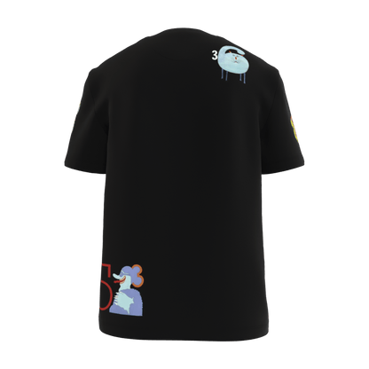 Sea of Numbers T shirt - 23point5 Shop