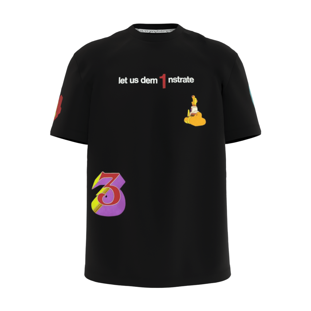 Sea of Numbers T shirt - 23point5 Shop