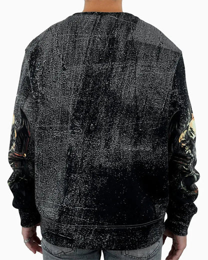 Skulls Distressed Crew - 23point5 Shop