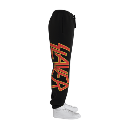 Slayer Logo Black Unisex Sweatpants - 23point5 Shop