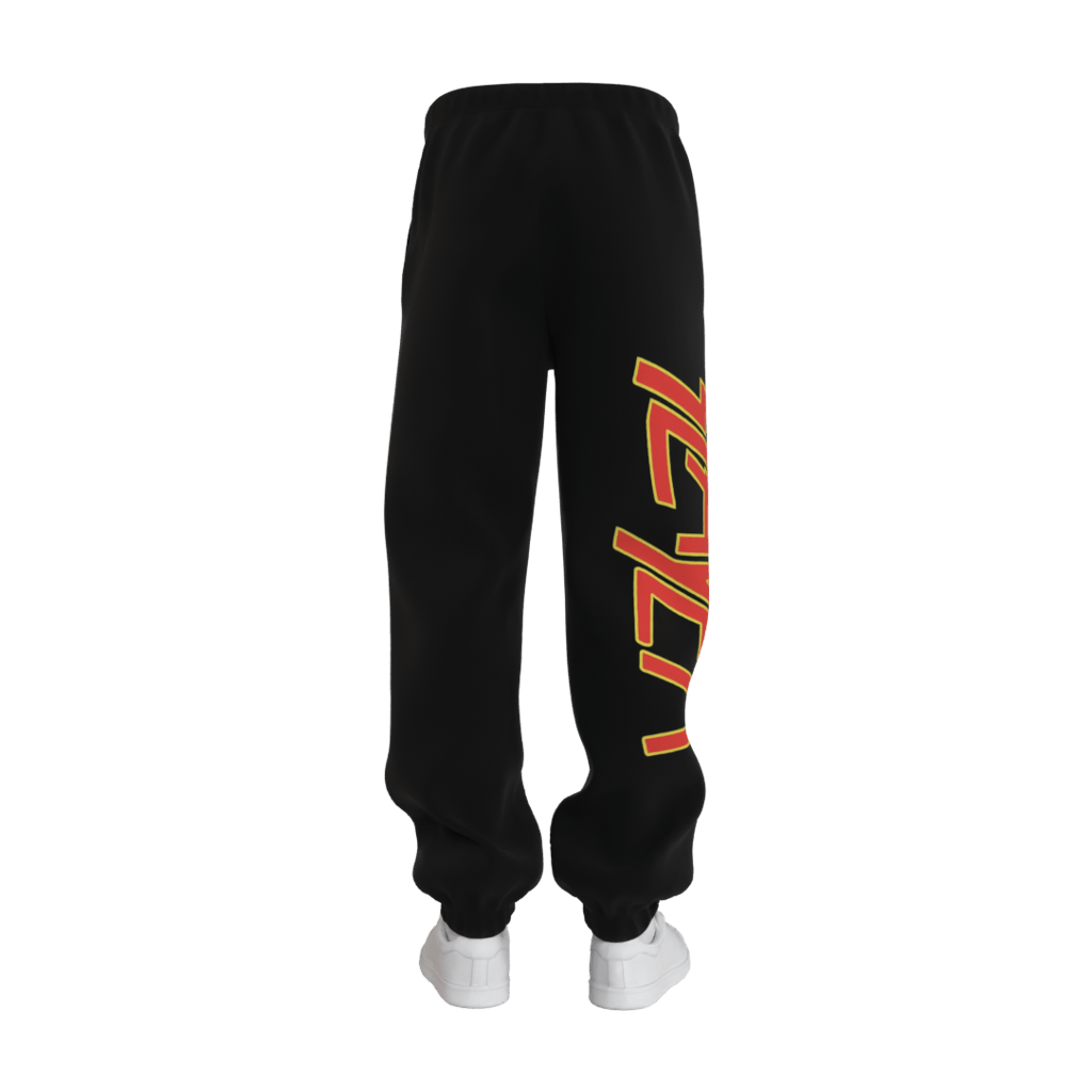 Slayer Logo Black Unisex Sweatpants - 23point5 Shop