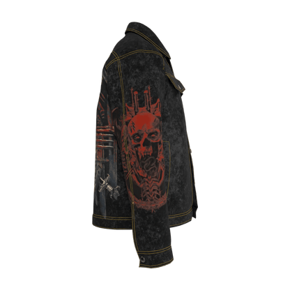 Slayer Skulls Denim Jacket - 23point5 Shop
