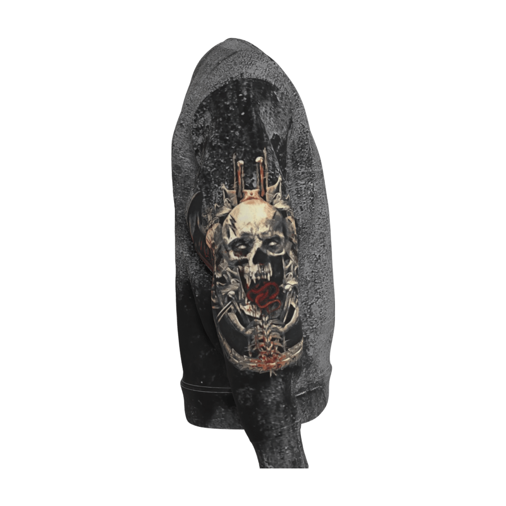 Slayer Skulls Distressed Crew - 23point5 Shop