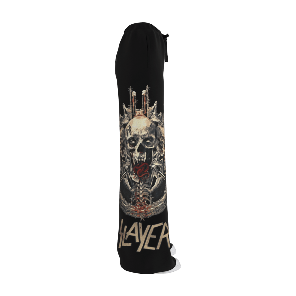 Slayer Skulls Wide Leg Sweatpants - 23point5 Shop