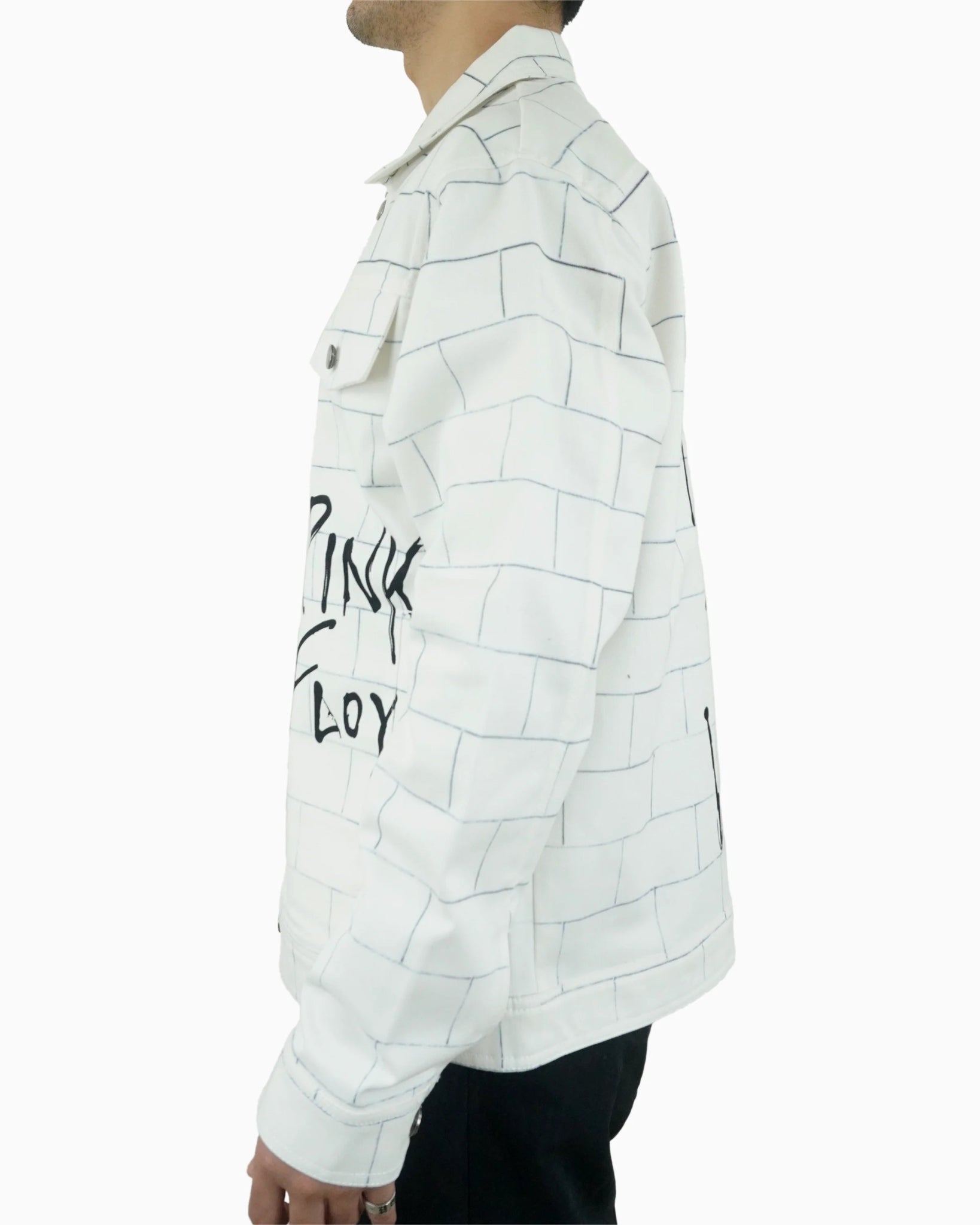 The Wall White Denim Jacket - 23point5 Shop