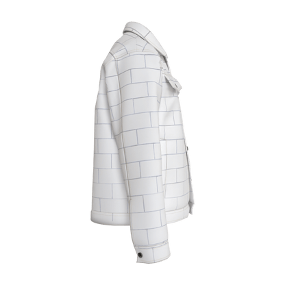 The Wall White Denim Jacket - 23point5 Shop